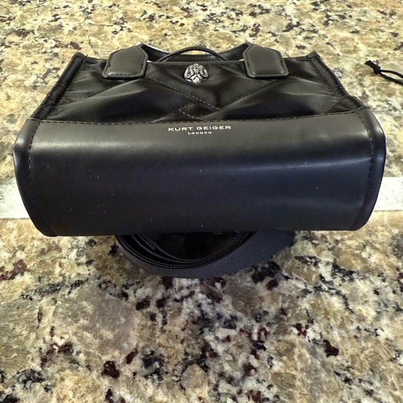 Kurt Geiger Black Nylon Mini Bag - Picture 2 of 10